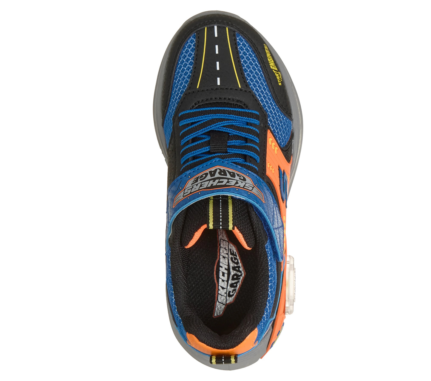 BASKET GARAGE SKECHERS bleu