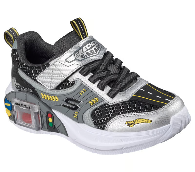 BASKET GARAGE SKECHERS gris