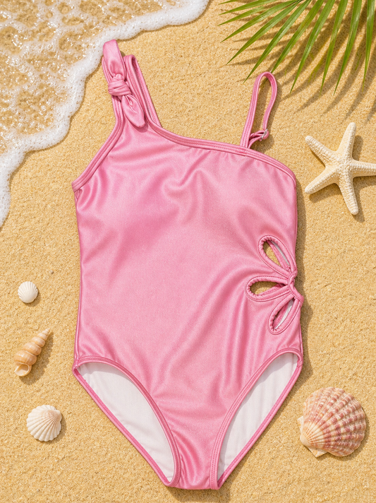 MAILLOT 1 PIECE rose