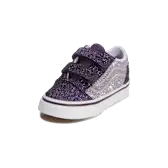 OLD GLITTER VANS KIDS violet