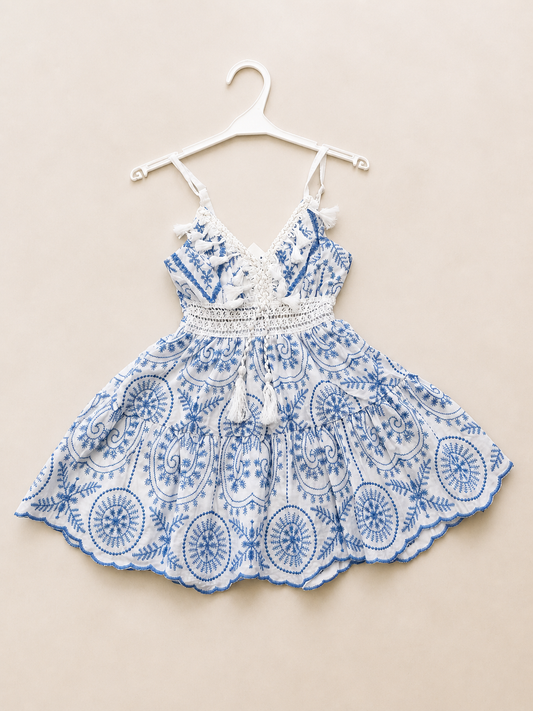 ROBE 1437 bleu