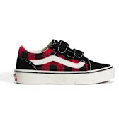 OLD SKOOL BUFFALO VANS KIDS rouge