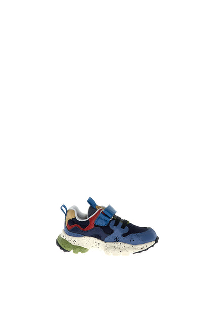 YAMANO BASKET NATURINO MOUNTAIN FLOWER bleu