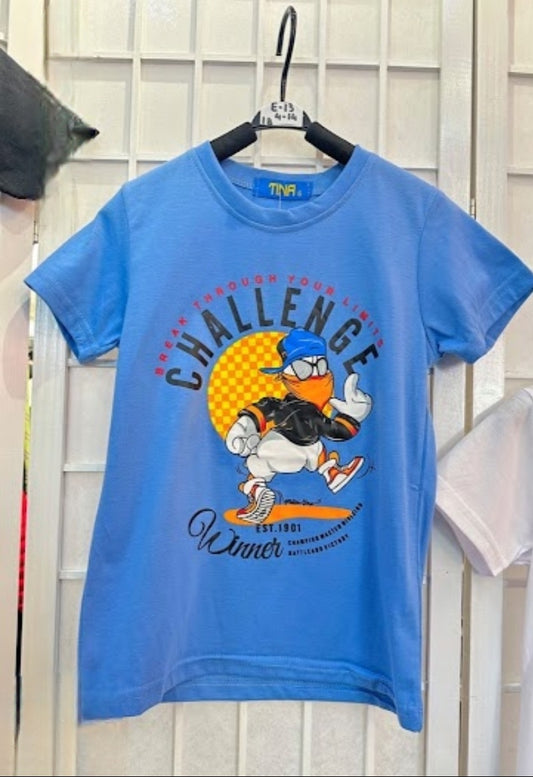 PROMOTION TEE-SHIRT DUCK BLEU