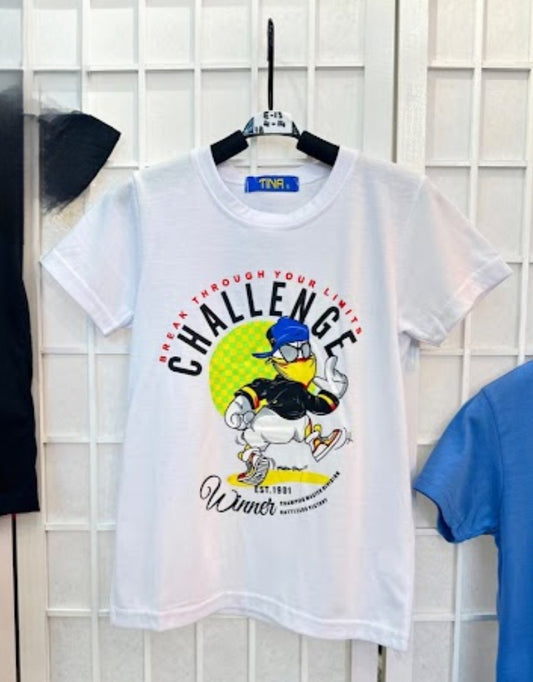 TEE-SHIRT DUCK BLANC