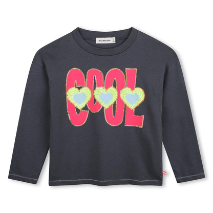 TEE-SHIRT MANCHE LONGUE 378 BILLIEBLUSH gris