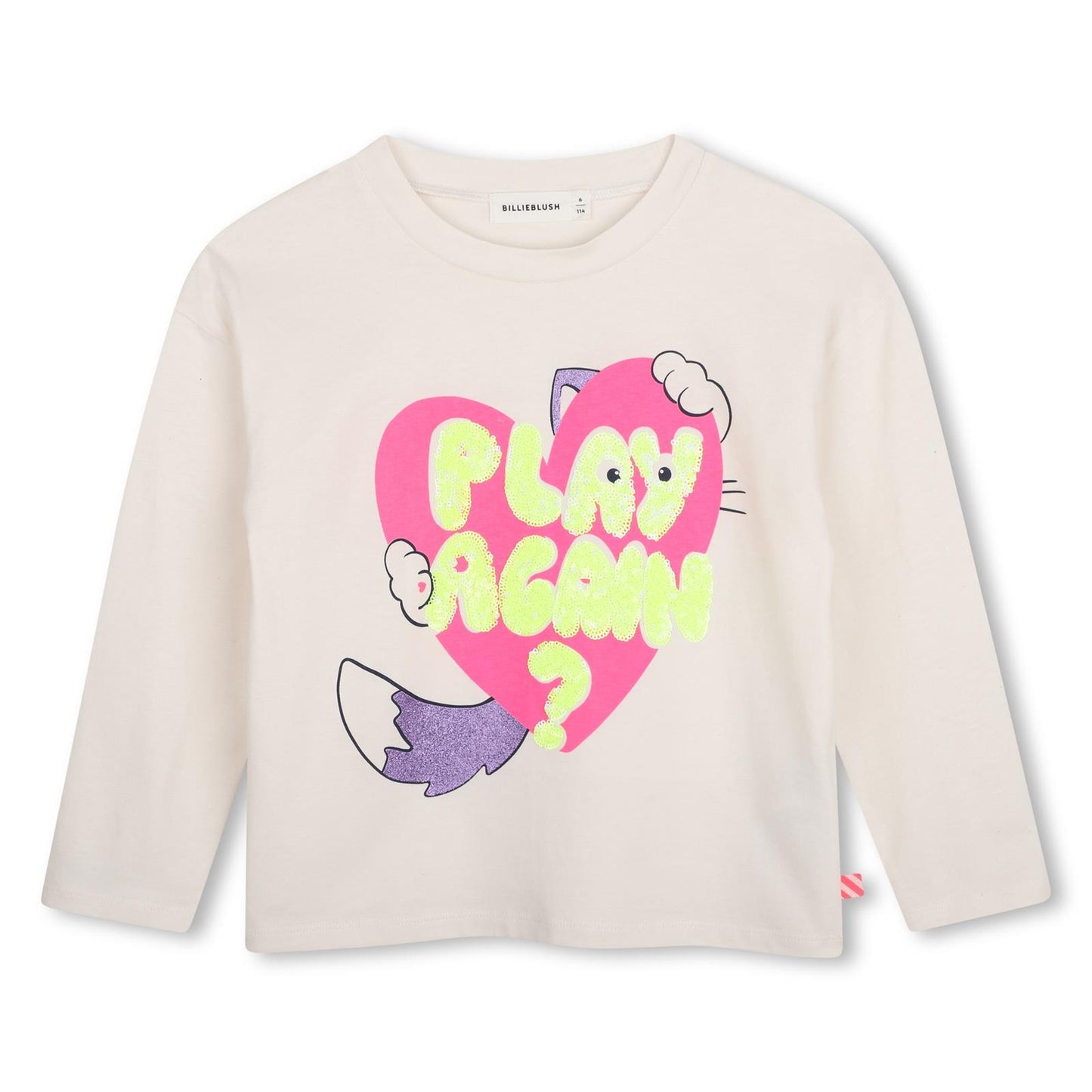 TEE-SHIRT MANCHE LONGUE 379 BILLIEBLUSH beige