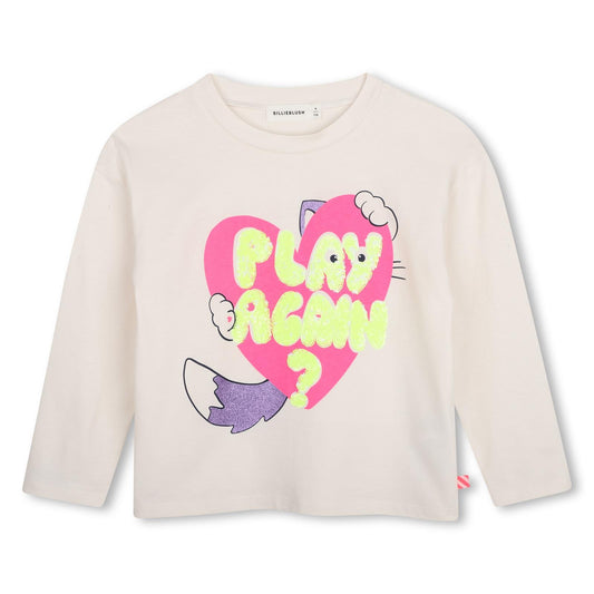 TEE-SHIRT MANCHE LONGUE 379 BILLIEBLUSH beige