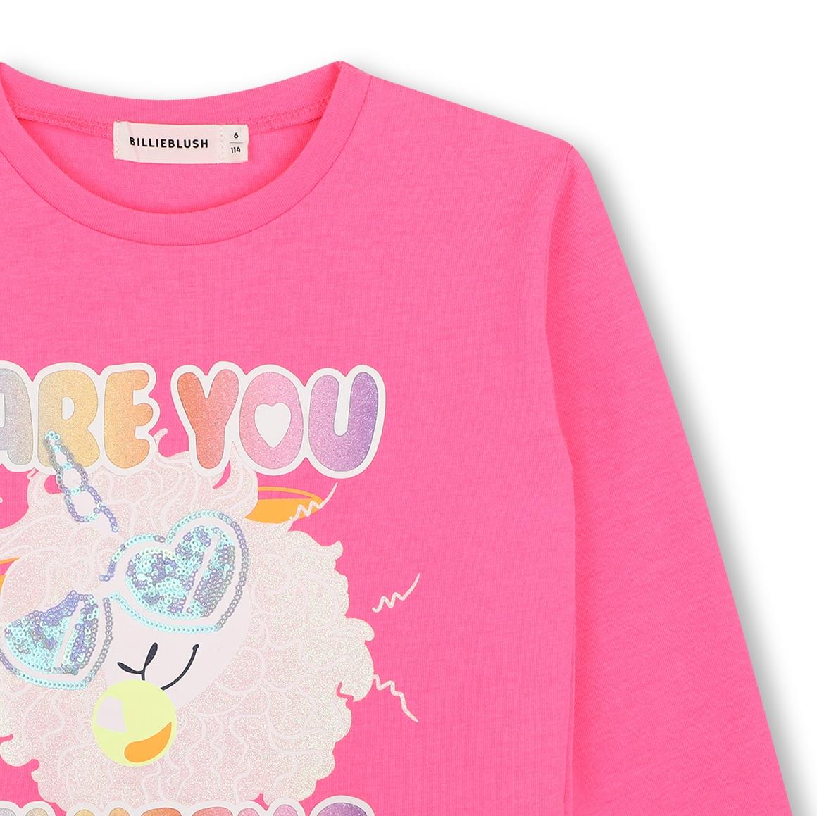 TEE-SHIRT MANCHE LONGUE 380 BILLIEBLUSH rose