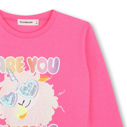 TEE-SHIRT MANCHE LONGUE 380 BILLIEBLUSH rose