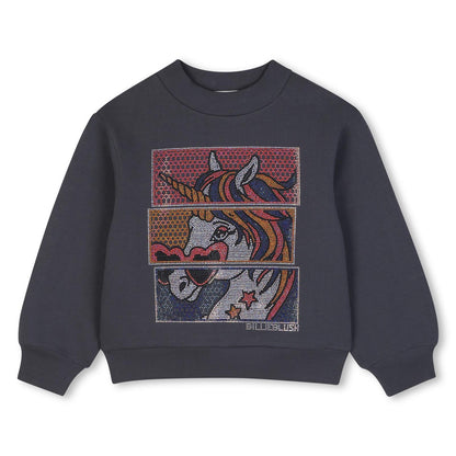 SWEAT 592 BILLIEBLUSH gris