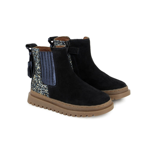 WONDER BOOTS SHOOMPOM navy