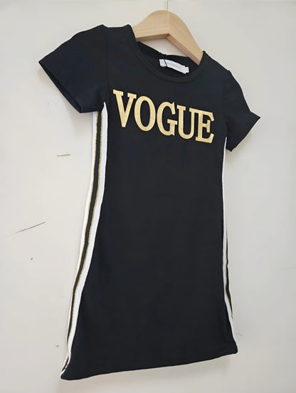 CHICAPRIE ROBE VOGUE NOIR