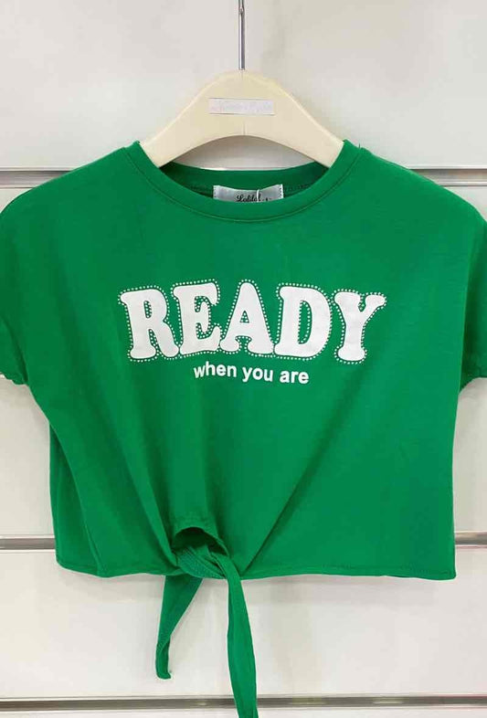 TEE-SHIRT READY vert