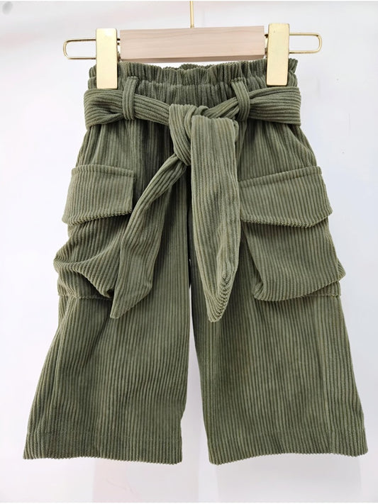 CARGO BB FILLE kaki