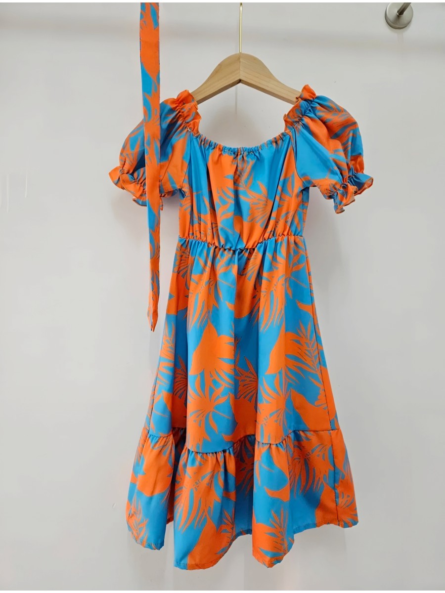 ROBE TROPI23F038 turquoise