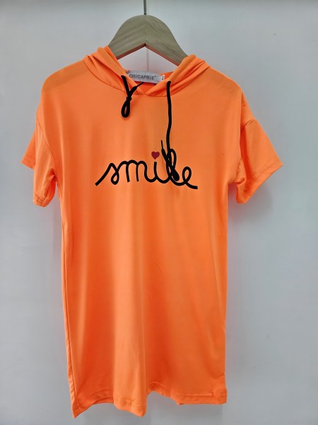 ROBE SMILE orange fluo