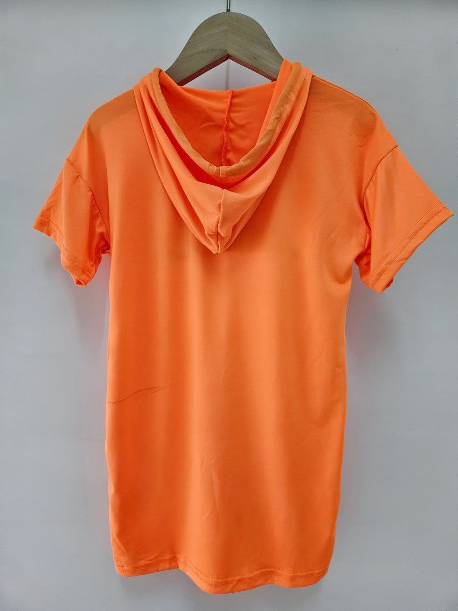 ROBE SMILE orange fluo