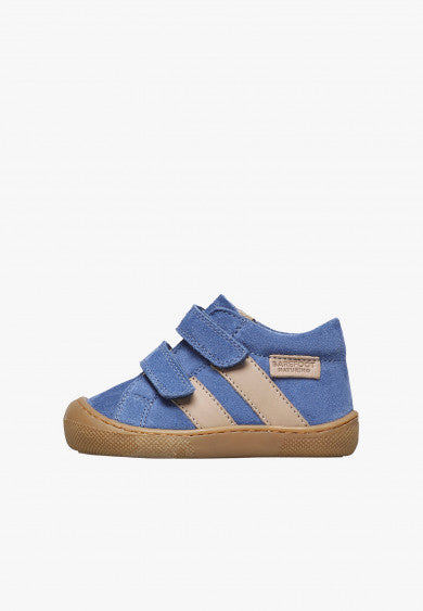 SABBY BAREFOOT NATURINO bleu/taupe