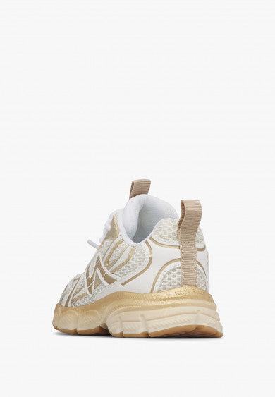 BASKET WAVE NATURINO blanc/or