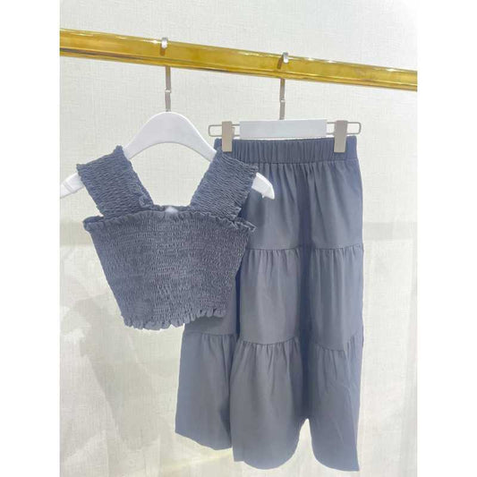 ENSEMBLE JUPE+TOP 2957 noir