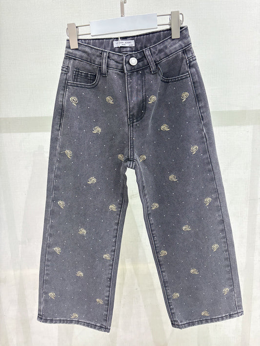 JEANS B5649 noir/or