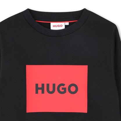 SWEAT HUGO noir