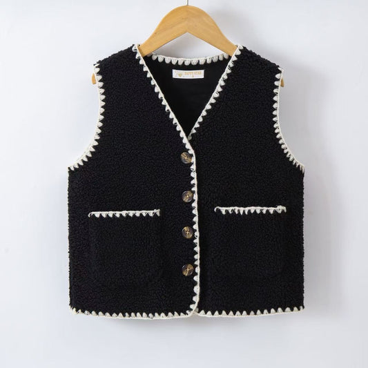 Gilet sans manche noir 8362