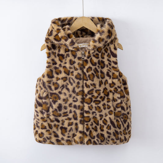 Gilet sans manche 8364 léopard