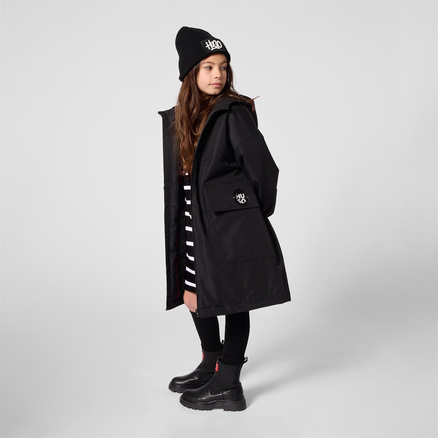 BONNET HUGO noir
