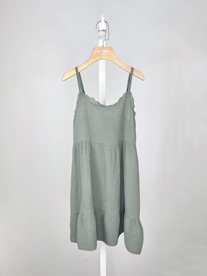 ROBE GAZE DE COTON kids kaki