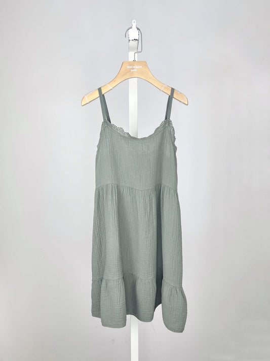 ROBE GAZE DE COTON kids kaki
