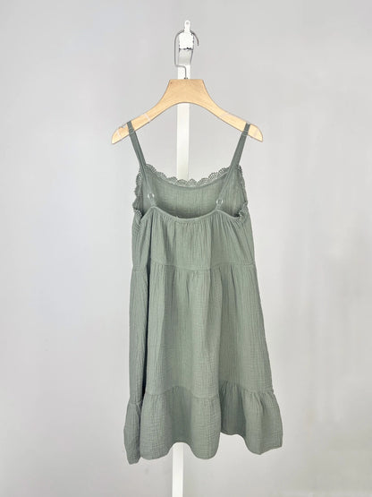 ROBE GAZE DE COTON kids kaki