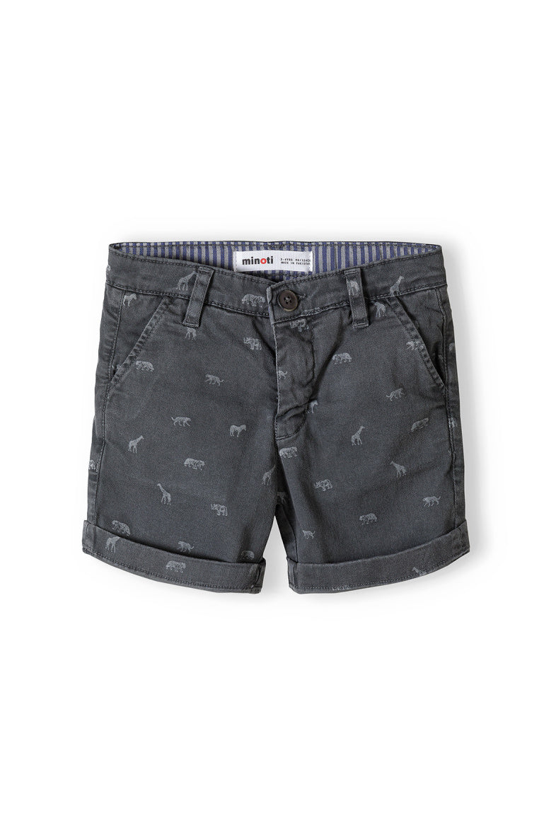 SHORT SAFARI gris