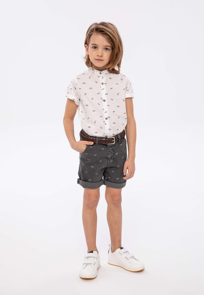 SHORT SAFARI gris