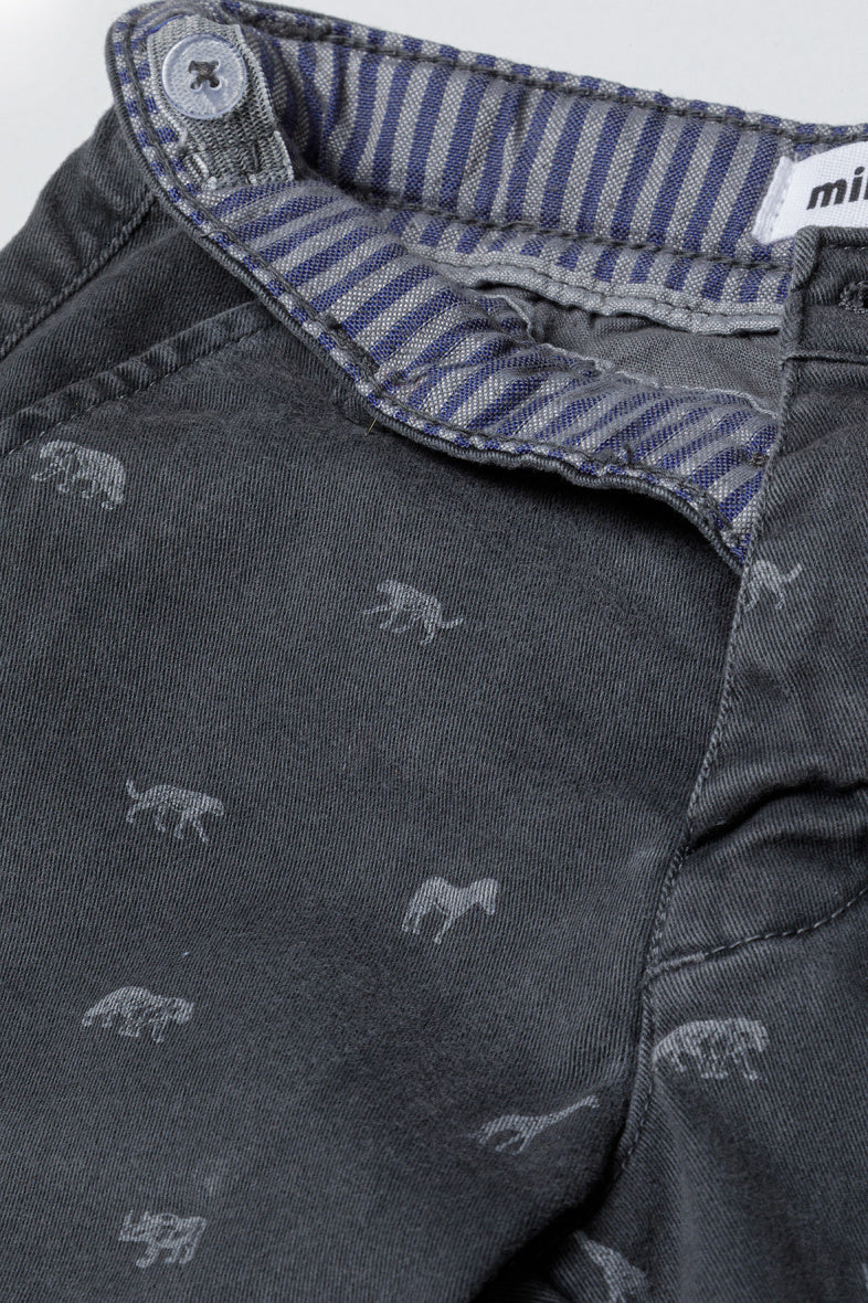 SHORT SAFARI gris