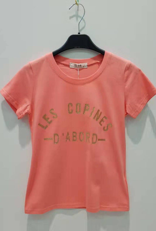 TEE-SHIRT LES COPINES D'ABORD