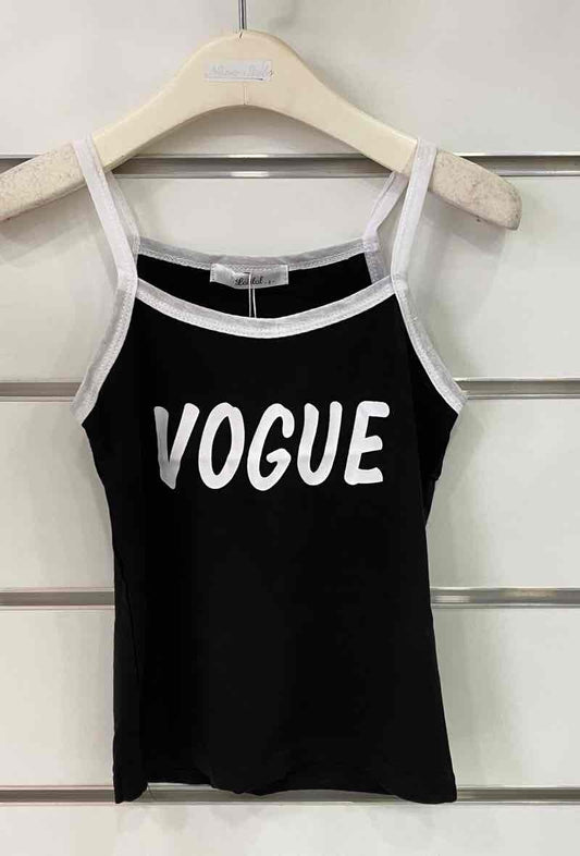 TOP VOGUE noir