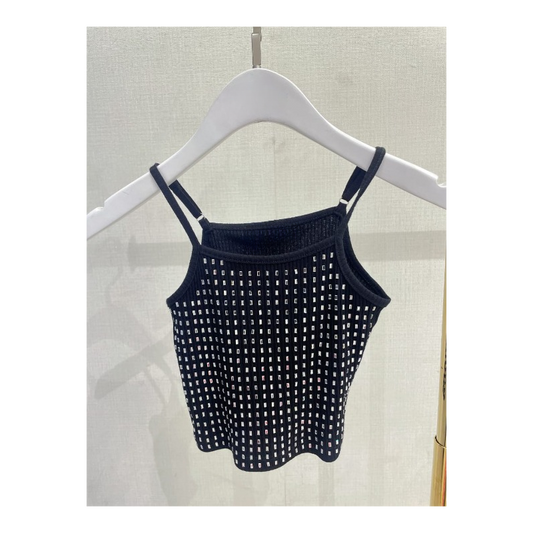 DEBARDEUR STRASS 2996 noir